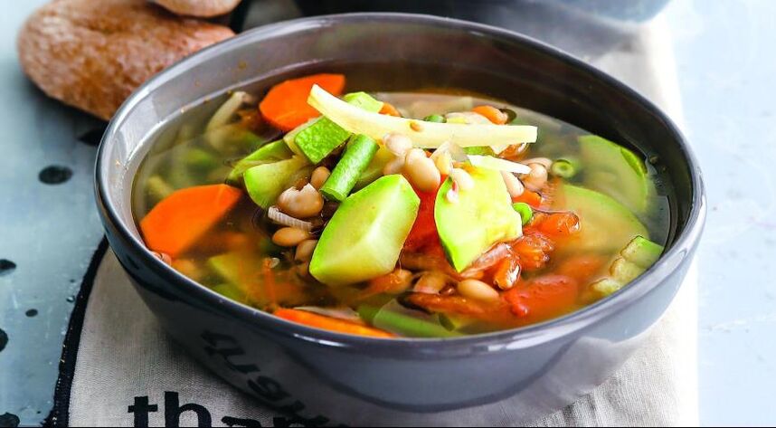 zeleninová polévka pro rychlé hubnutí