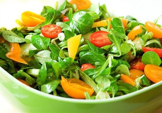 zeštíhlující zeleninový salát