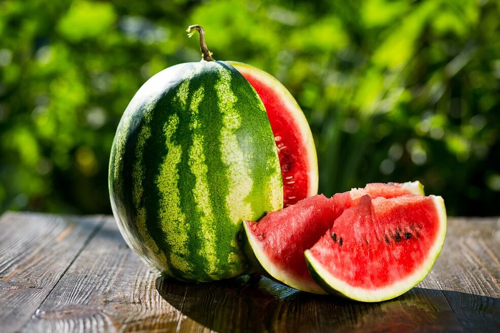 Šťavnatý meloun na hubnutí