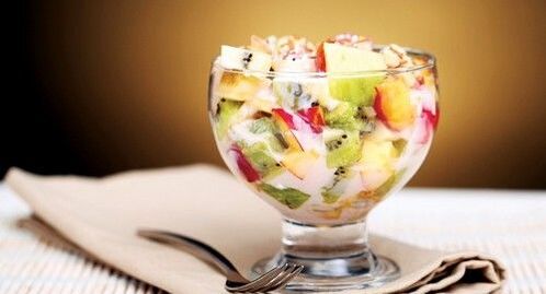 dietní ovocný salát pro hubnutí